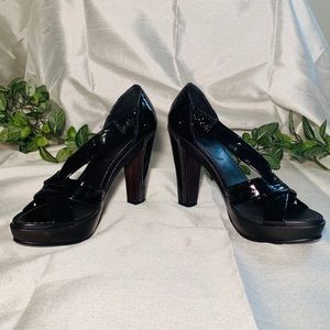 BCBGMaxazria Black Soft Patent